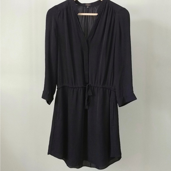 Aritzia Bennett 100% Silk Mini Button Dress Small - Picture 5 of 12